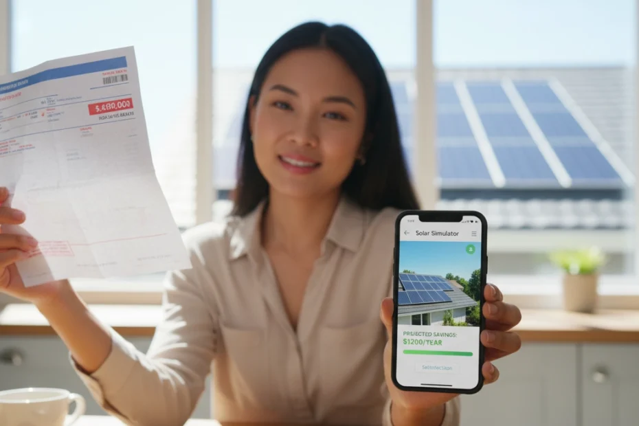 Calcular cuantos paneles solares necesito para una casa