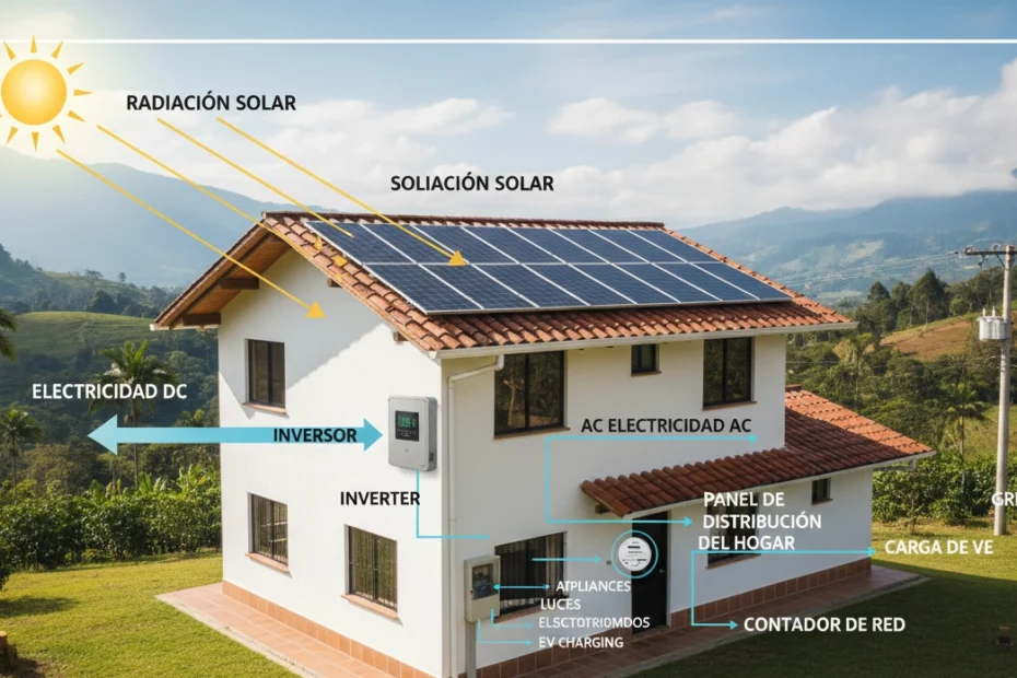 Transformacion de la energia solar